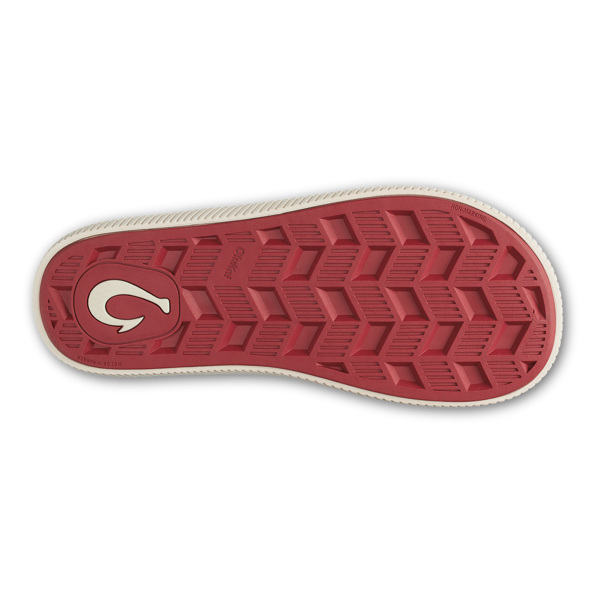 OluKai | Ulele - Off White / Deep Red