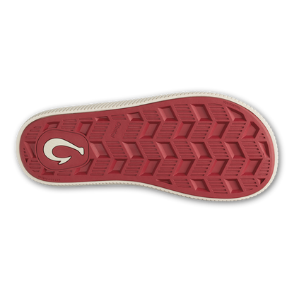 OluKai | Ulele - Off White / Deep Red