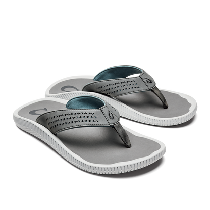 OluKai | Ulele Men's Water-Ready Beach Sandals - Stone