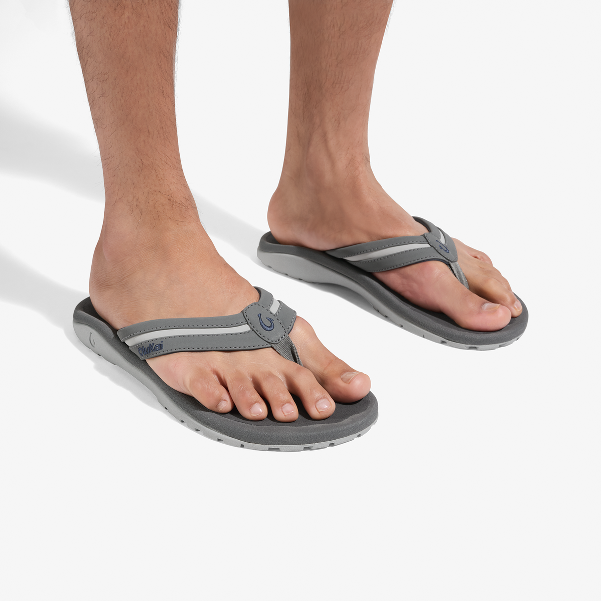 OluKai | ʻOhana Palua - Cloud Grey / Rock