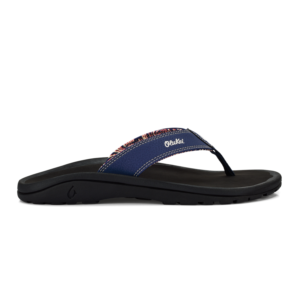 OluKai | ‘Ohana Men's Beach Sandals - Navy / Onyx