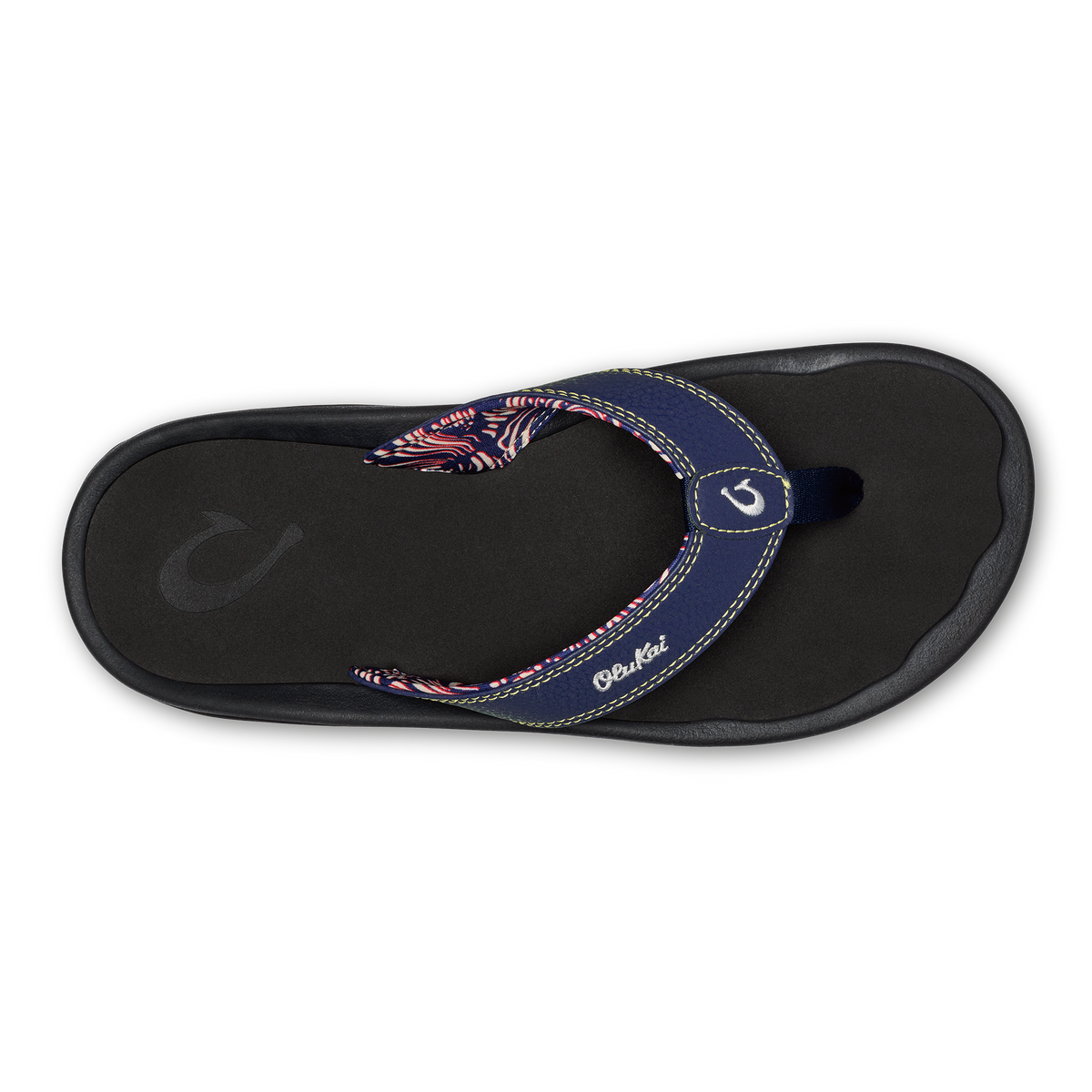 OluKai | ‘Ohana Men's Beach Sandals - Navy / Onyx