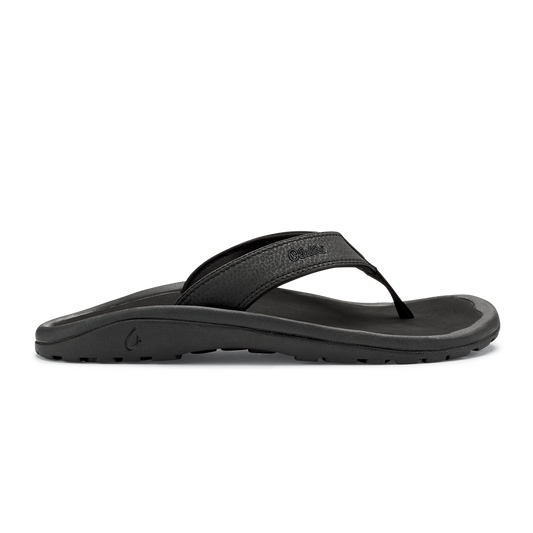 OluKai | ‘Ohana Men's Best Selling Beach Sandals - Black