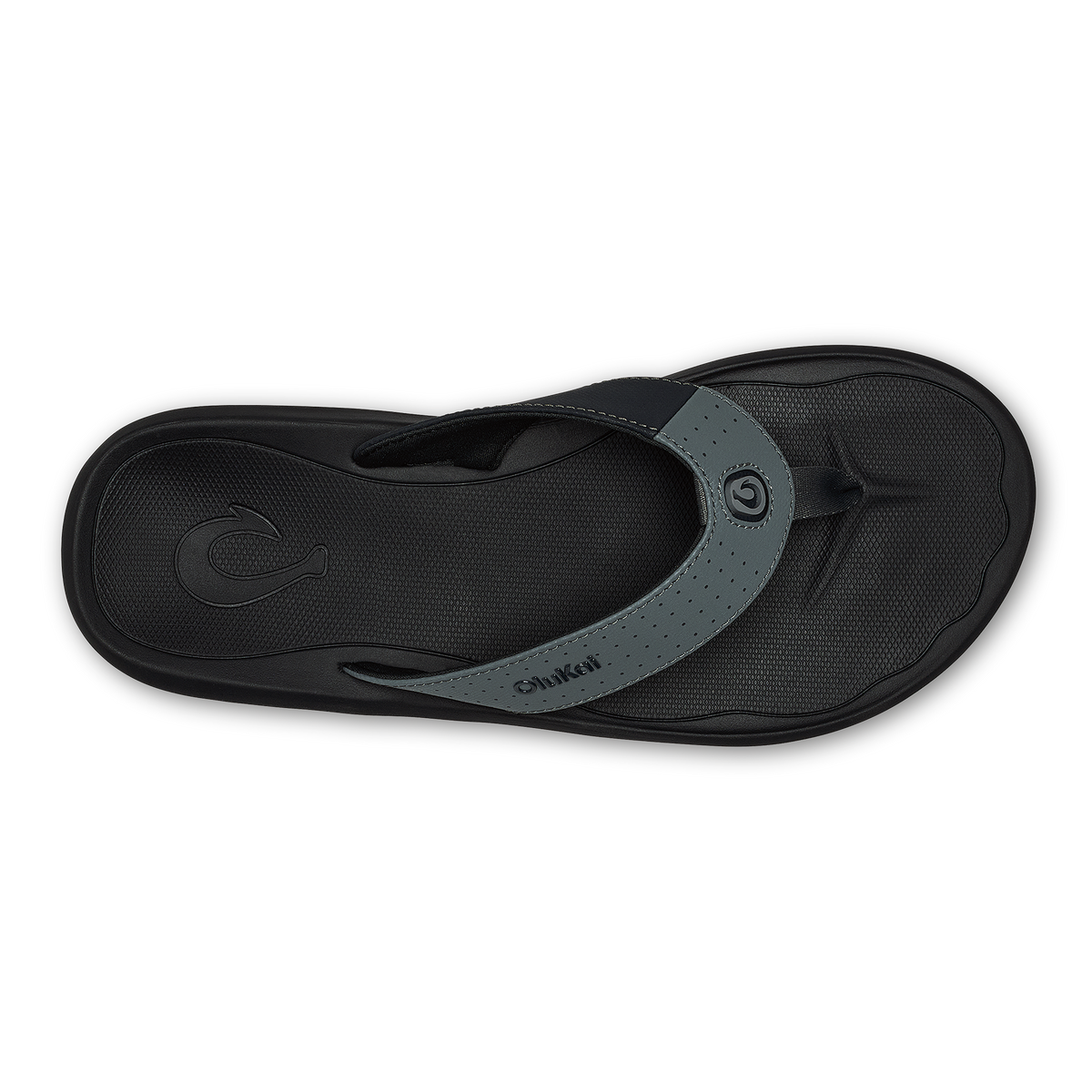 OluKai | Ki‘i Men’s Water Ready Beach Sandals - Rock / Lava Rock