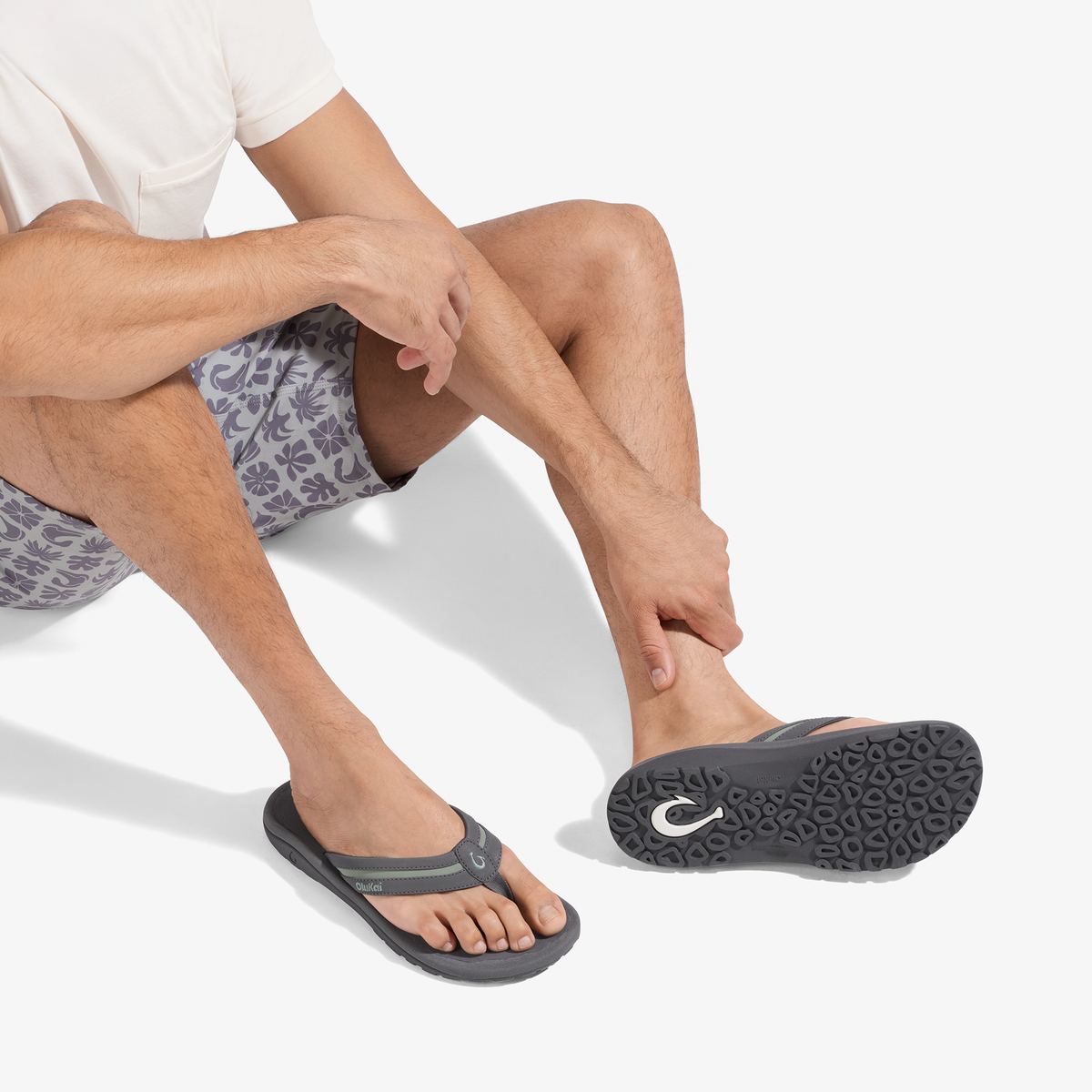 OluKai | 'Ohana Pālua - Tradewind Grey / Seagreen