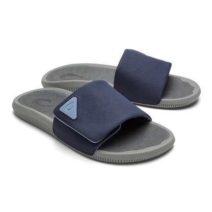 OluKai | Ulele Slide - Blue Depth / Charcoal