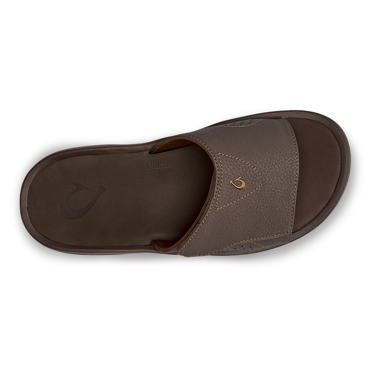 OluKai | Nalu Slide Men's Beach Slide Sandals - Dark Java