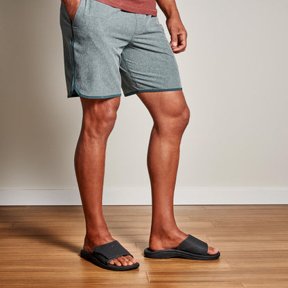 OluKai | Nalu Slide Men's Beach Slide Sandals - Black