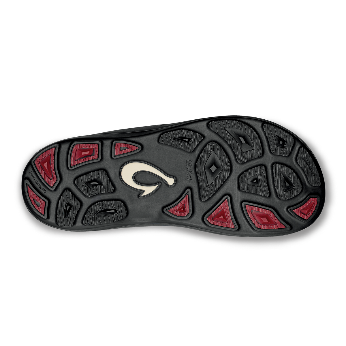 OluKai | Kīpī Men’s Comfortable Beach Sandals - Dark Shadow