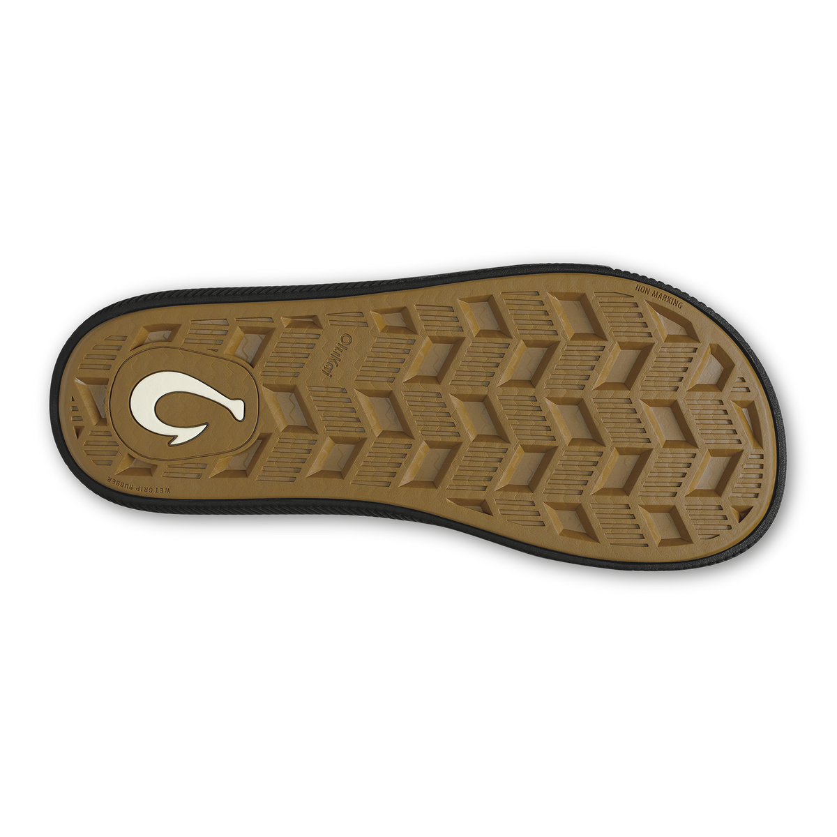OluKai | Ulele Slide - Lava Rock / Lava Rock