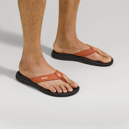 OluKai | ‘Ohana Men's Best Selling Beach Sandals - Dirt / Lava Rock