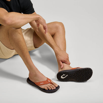 OluKai | ‘Ohana Men's Best Selling Beach Sandals - Dirt / Lava Rock