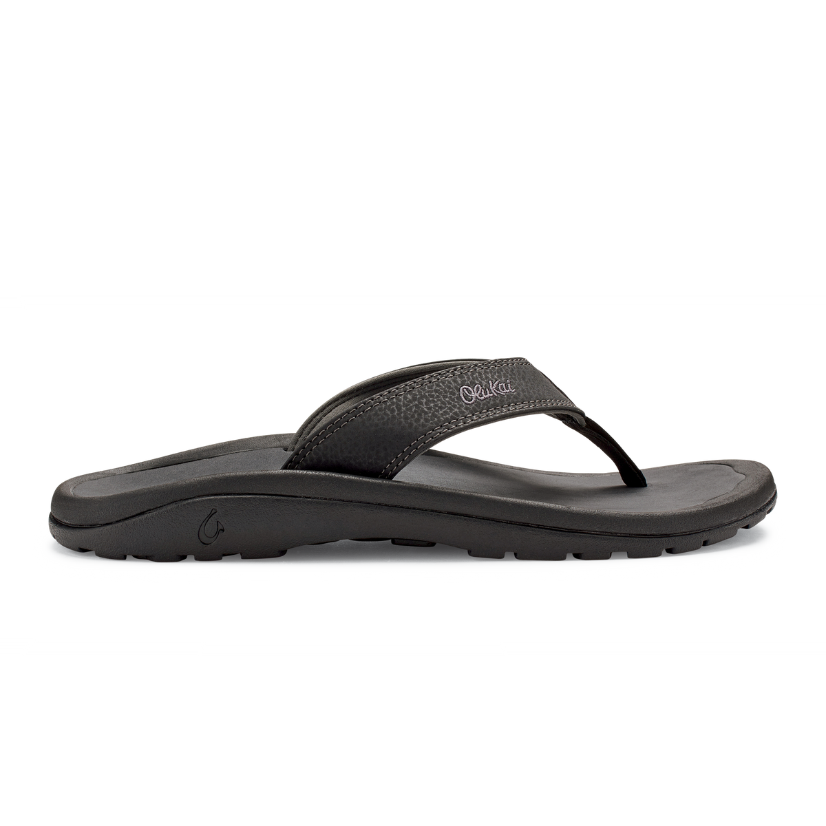 OluKai | OluKai ‘Ohana - Black / Dark Shadow | Men's Beach Sandals