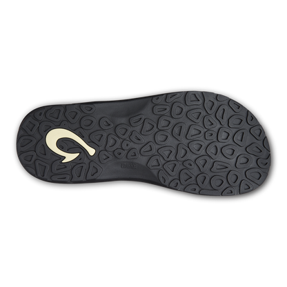 OluKai | OluKai ‘Ohana - Black / Dark Shadow | Men's Beach Sandals