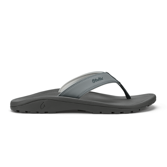 OluKai | ‘Ohana Men's Best Selling Beach Sandals - Ash / Rock