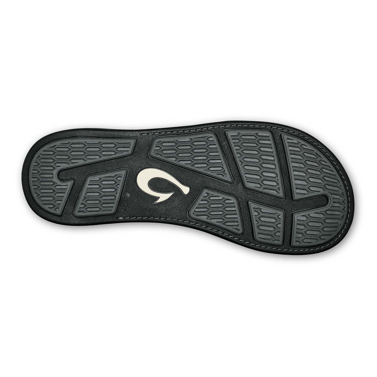 OluKai | Tuahine Men's Waterproof Leather Beach Sandals - Black
