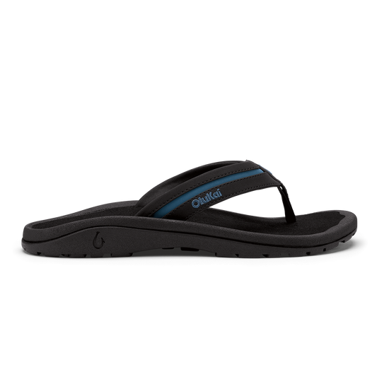 OluKai | ʻOhana Pālua - Black / Slate Blue
