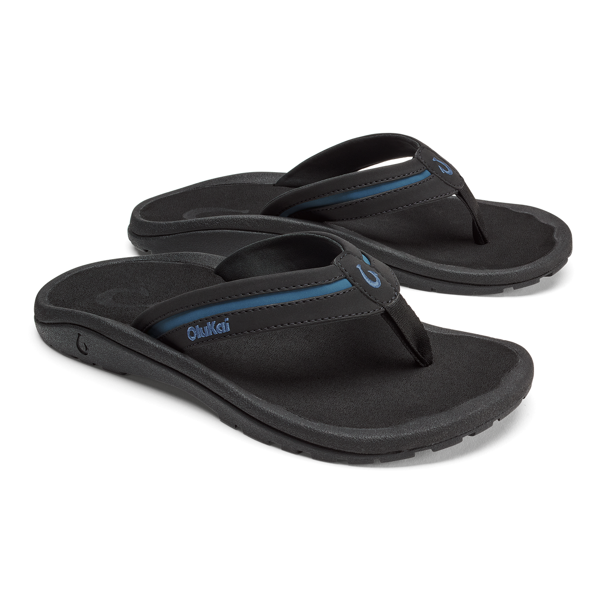 OluKai | ʻOhana Pālua - Black / Slate Blue