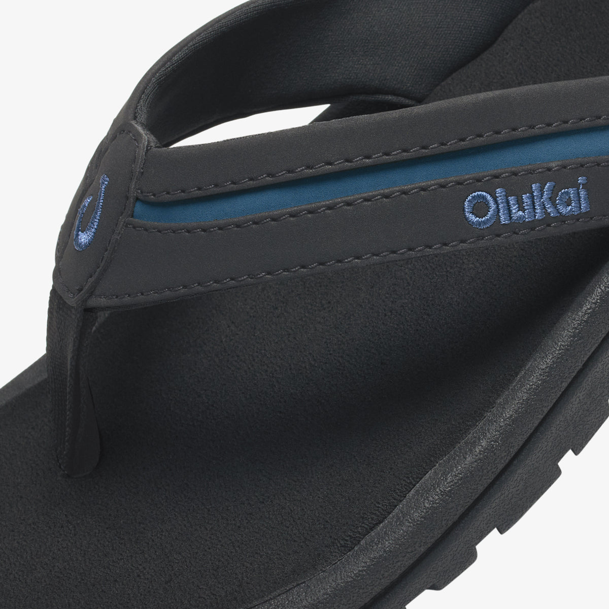 OluKai | ʻOhana Pālua - Black / Slate Blue