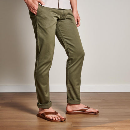 OluKai | ‘Ilikai Men‘s Leather Sandals - Toffee