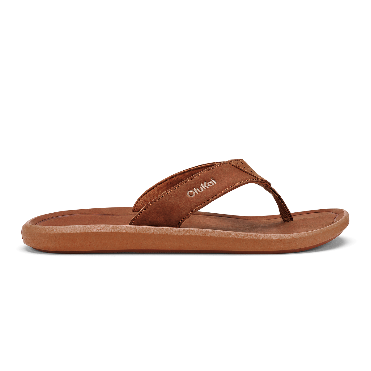 OluKai | Pili Men’s Waterproof Leather Sandals - Fox