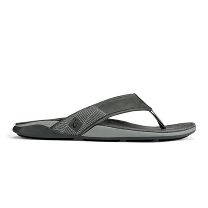 OluKai | Tuahine Men's Waterproof Leather Beach Sandals - Lagoon
