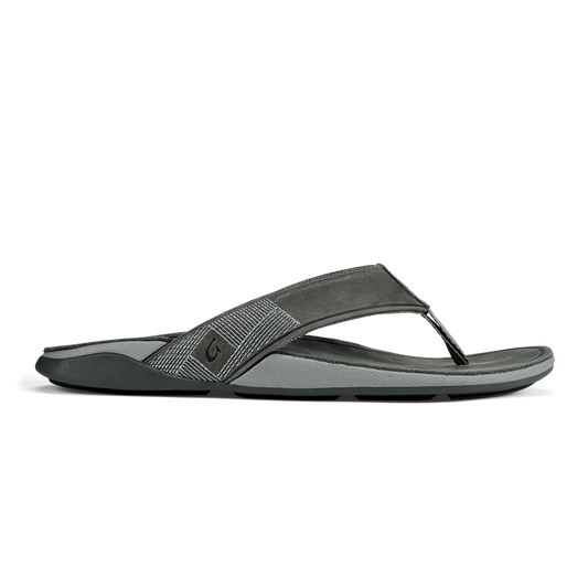 OluKai | Tuahine Men's Waterproof Leather Beach Sandals - Lagoon