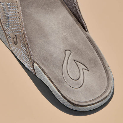 OluKai | Tuahine Men's Waterproof Leather Beach Sandals - Lagoon