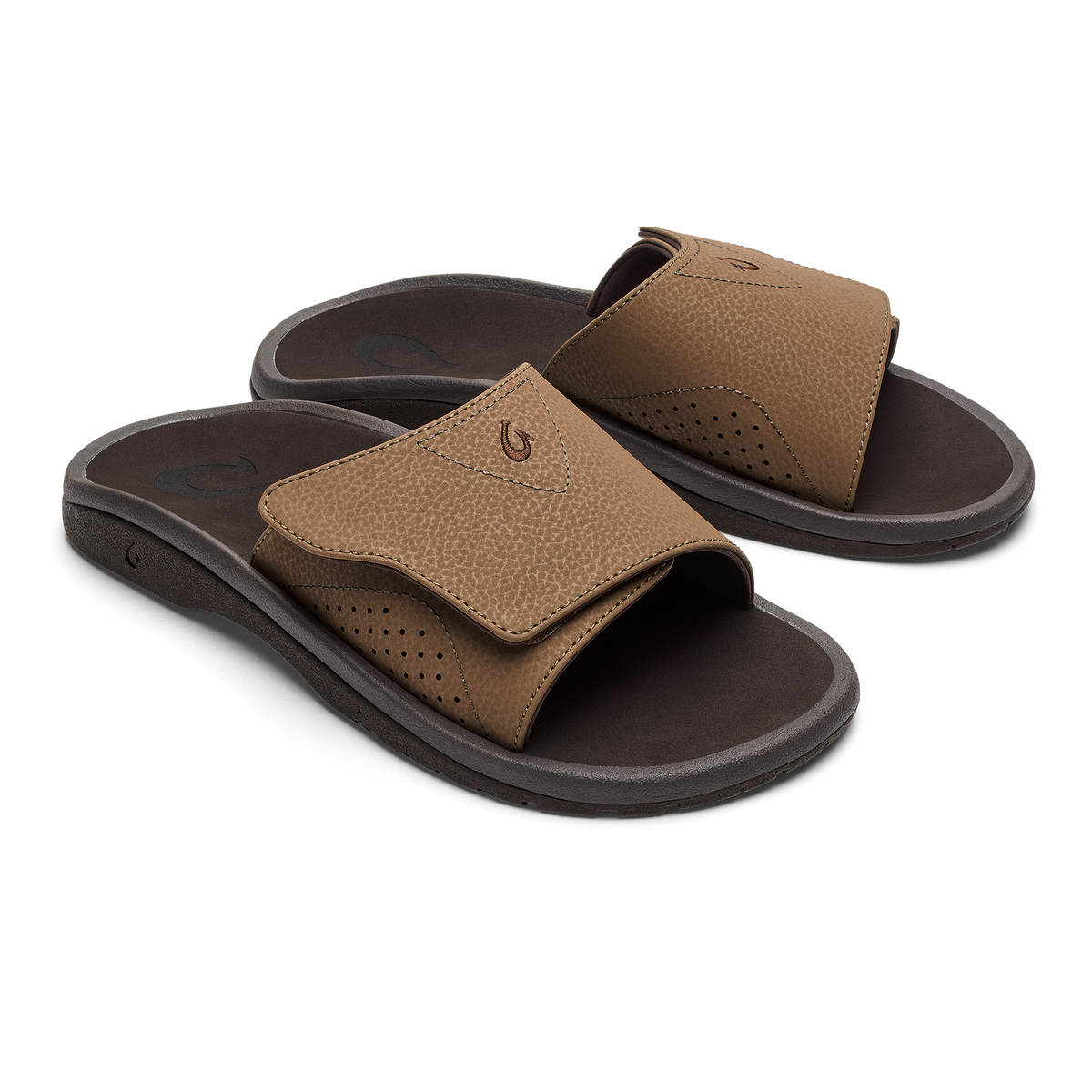 OluKai | Nalu Slide - Tan / Dk Java