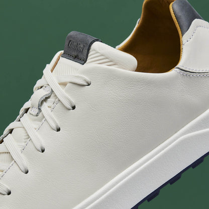 OluKai | Wai‘alae Men’s Waterproof Leather Golf Shoes - White