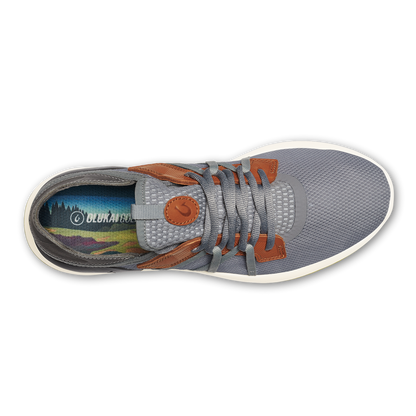 OluKai | Manele Men’s Breathable Golf Shoes - Poi / Charcoal
