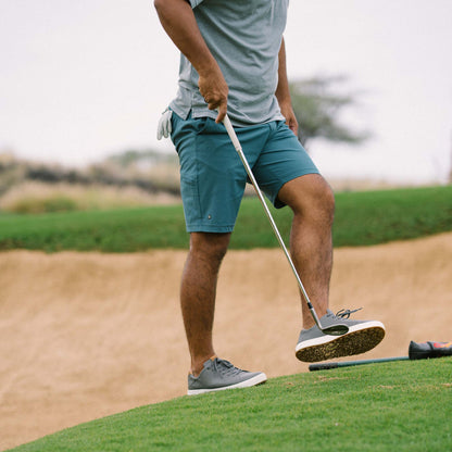 OluKai | Wai‘alae Men’s Waterproof Leather Golf Shoes - Stone