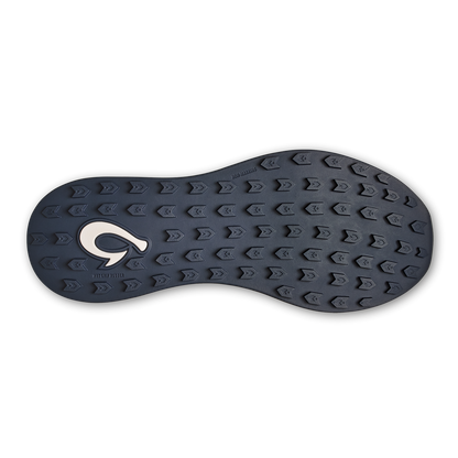 OluKai | Manele Men’s Breathable Golf Shoes - Bright White / Mood Indigo
