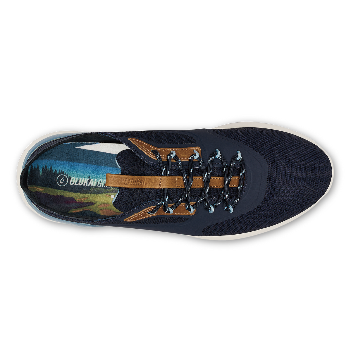 OluKai | OluKai Kā‘anapali Men’s Golf Shoe - Trench Blue / Sea Ice