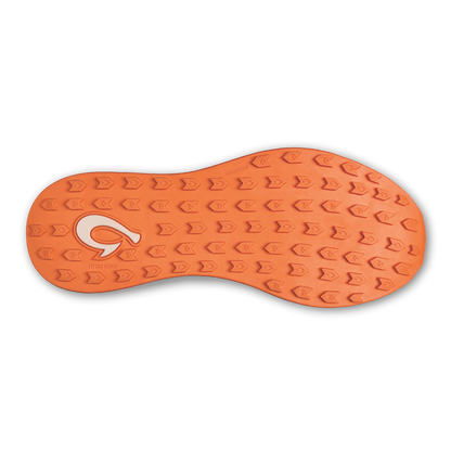 OluKai | Manele Men’s Breathable Golf Shoes - Pale Moss / Molten Orange
