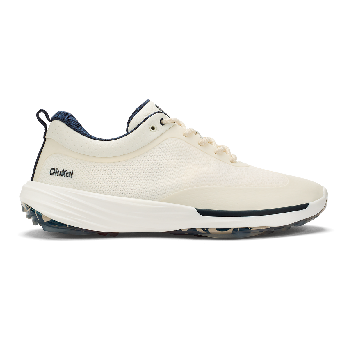 OluKai | Mākena Men’s Waterproof Golf Shoes - White Sand
