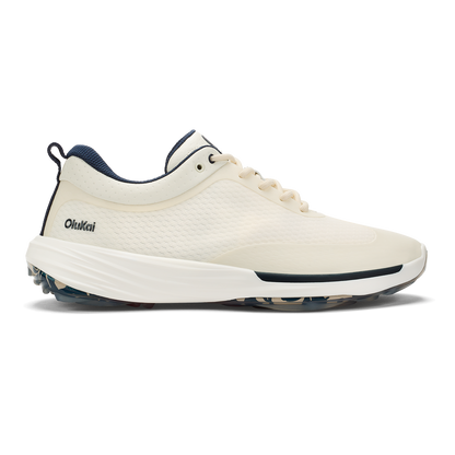 OluKai | Mākena Men’s Waterproof Golf Shoes - White Sand