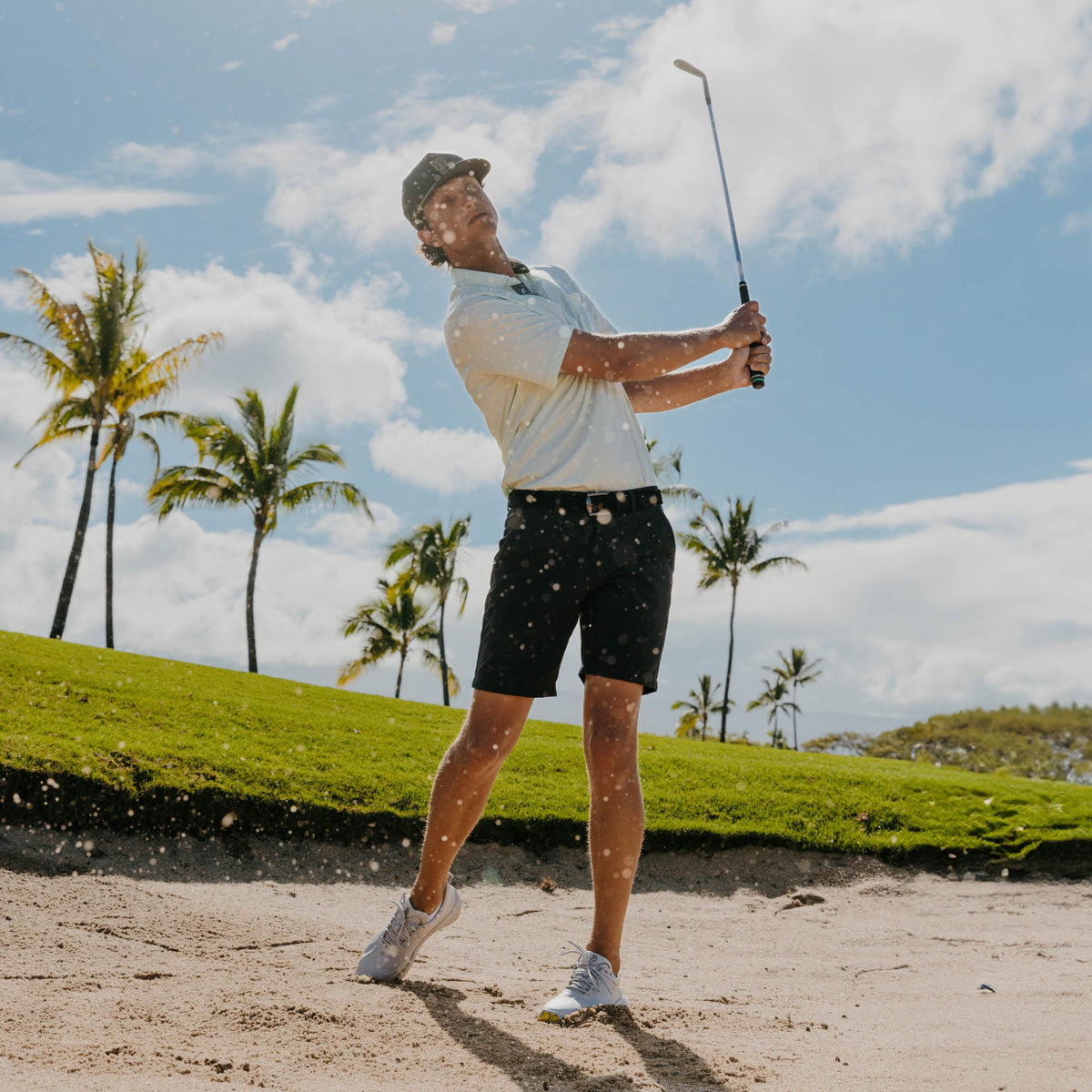 OluKai | Mākena Men’s Waterproof Golf Shoes - Sterling