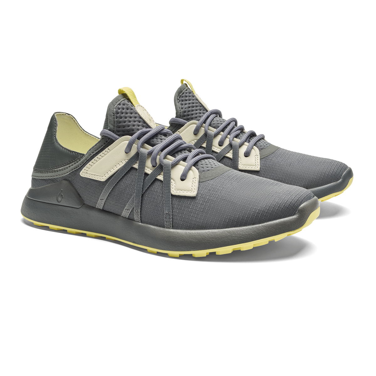 OluKai | Manele Men’s Breathable Golf Shoes - Rock / Flower
