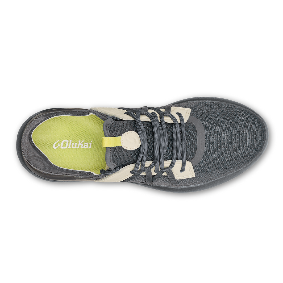 OluKai | Manele Men’s Breathable Golf Shoes - Rock / Flower