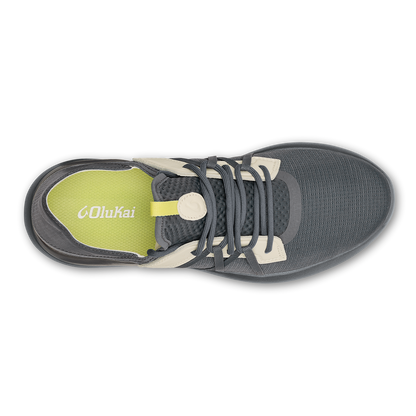OluKai | Manele Men’s Breathable Golf Shoes - Rock / Flower