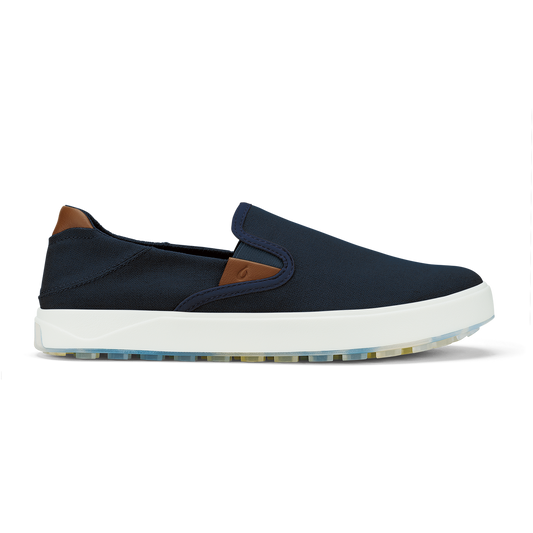 OluKai | Wai‘alae Slip On Men’s Golf Shoes - Trench Blue