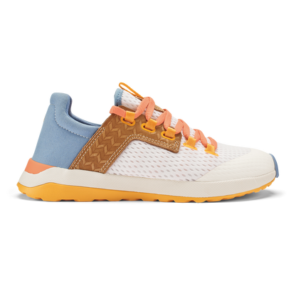 OluKai | Wailuku Women’s Athletic Shoes - Bright White / Sea Ice
