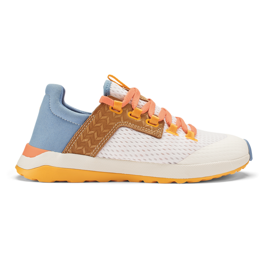 OluKai | Wailuku Women’s Athletic Shoes - Bright White / Sea Ice