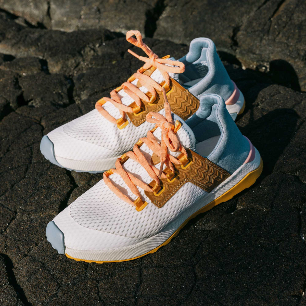 OluKai | Wailuku Women’s Athletic Shoes - Bright White / Sea Ice