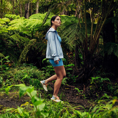OluKai | Wailuku Women’s Athletic Shoes - Bright White / Sea Ice