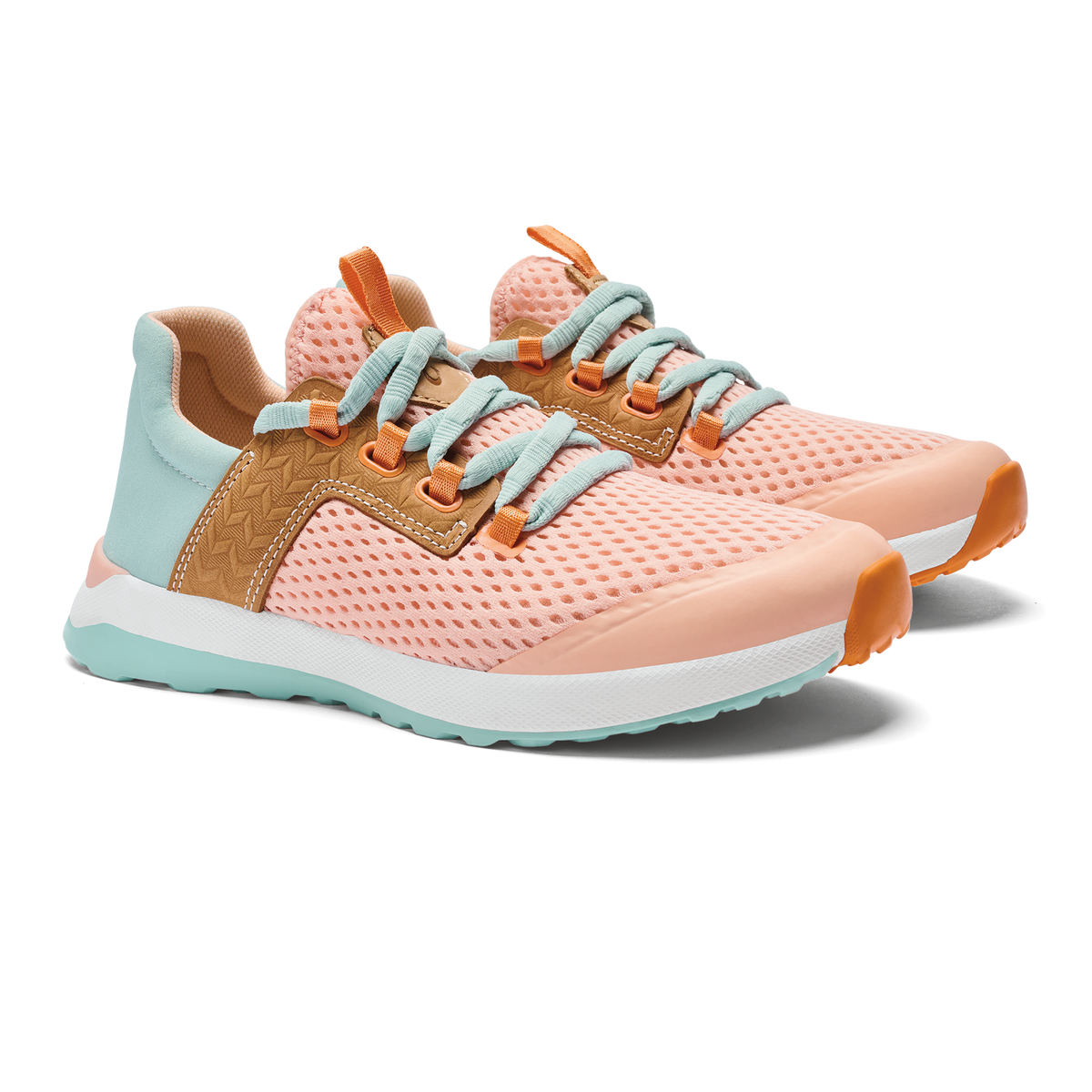 OluKai | Wailuku Women’s Athletic Shoes - Peach / Swell