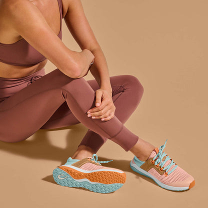 OluKai | Wailuku Women’s Athletic Shoes - Peach / Swell