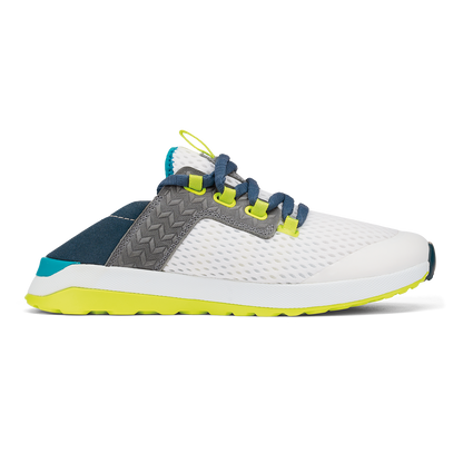 OluKai | Wailuku Women’s Athletic Shoes - Bright White / Lagoon