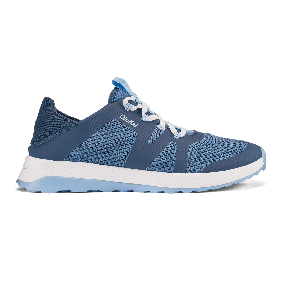 OluKai | Huia Women’s Athleisure Shoes - Vintage Blue / Sea Ice